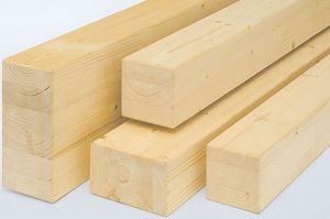 wood baulk / glue-laminated wood