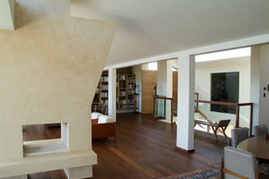 solid parquet flooring / glued / hardwood / ipe