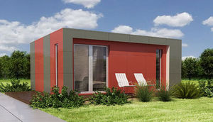 modular house / trailerable / prefab / contemporary