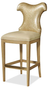 bar chair / classic / leather