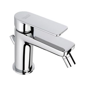 bidet mixer tap / chromed metal / bathroom / 1-hole