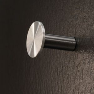 contemporary coat hook / metal / bathroom