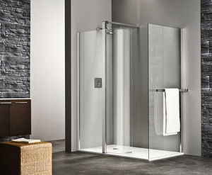 swing shower screen / corner