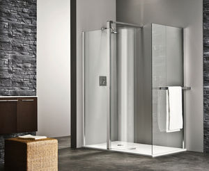 swing shower screen / corner