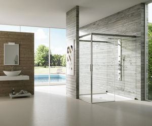 sliding shower screen / for alcoves