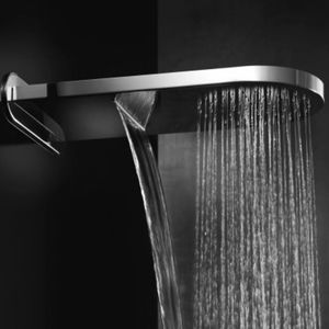 wall-mounted shower head / rain / waterfall
