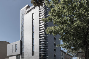 ceramic cladding / smooth / stone look