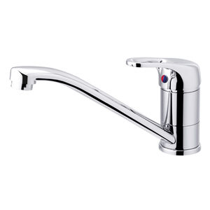 metal mixer tap / kitchen / 1-hole
