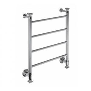 hot water towel radiator / brass / contemporary / tube