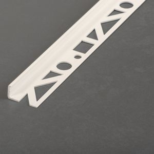PVC edge trim / for tiles / outside corner / for carpets
