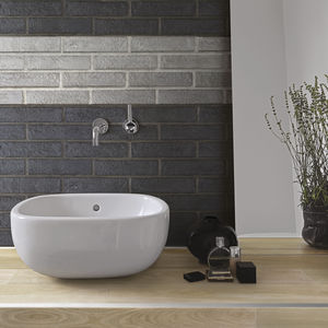 indoor tile / wall / porcelain stoneware / matte