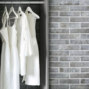 indoor tile / wall / porcelain stoneware / 3D