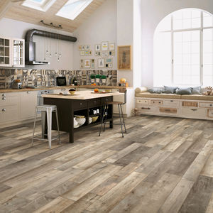 indoor tile / floor / porcelain stoneware / nature pattern