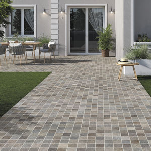 Outdoor Tile Bruno Arco Bianco Ceramica Rondine Garden Floor