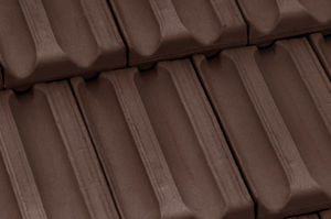 french roof tile / clay / brown