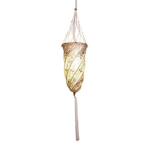 pendant lamp / contemporary / silk / dimmable