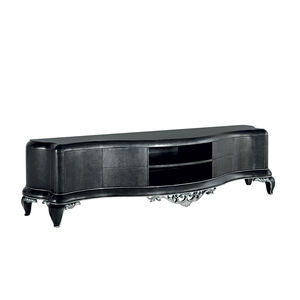 classic TV cabinet / lowboard / lacquered wood
