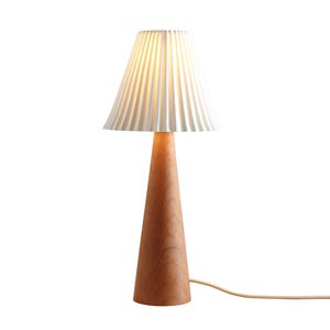 table lamp / contemporary / wooden / porcelain