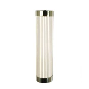 contemporary wall light / glass / brass / chromed metal