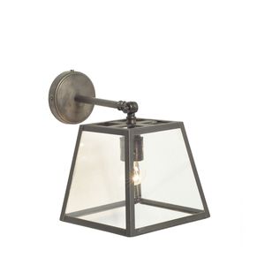 contemporary wall light / glass / brass / IP20