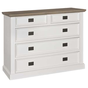 traditional chest of drawers / oak / MDF