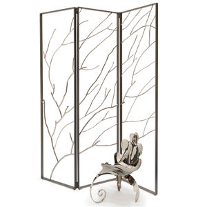 contemporary screen / stainless steel