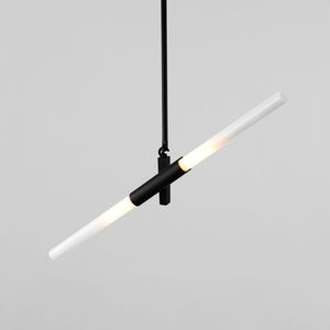 pendant lamp / contemporary / aluminum / glass