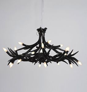 contemporary chandelier / ceramic / incandescent