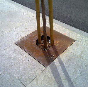 COR-TEN® steel tree guard