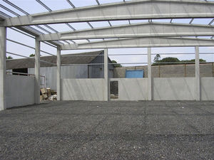 reinforced concrete beam / precast concrete / I