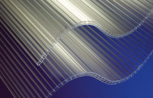 cellular polycarbonate sheet / for roofs / insulated