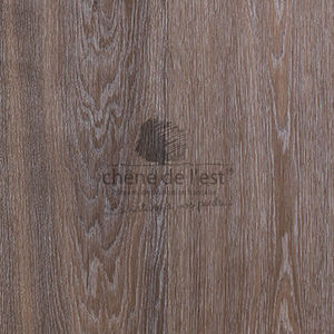 solid parquet flooring / glued / brushed
