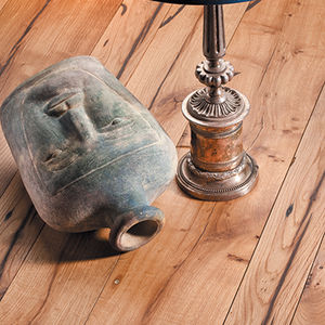 engineered parquet floor / glued / oiled / reclaimed