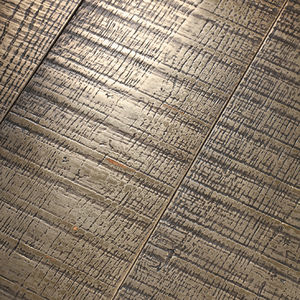 engineered parquet floor / glued / oak / metallized
