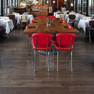 engineered parquet floor / solid / glued / floating