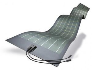 amorphous silicon PV panel / flexible / for roofs