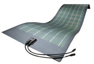 amorphous silicon PV panel / flexible / for roofs