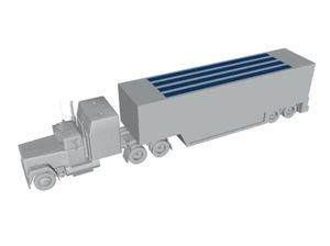 thin-film CIGS PV panel / flexible / frameless