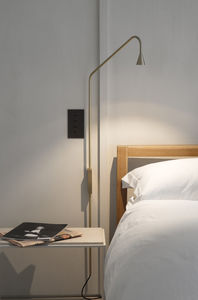 contemporary wall light / brass / LED / IP40