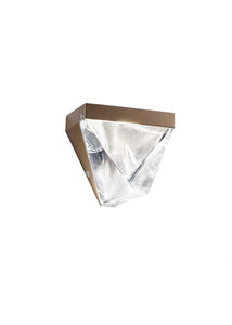 contemporary wall light / aluminum / glass / LED