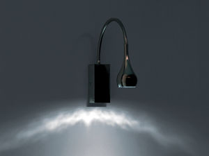 contemporary wall light / metal / LED / IP20