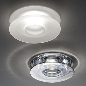 surface mounted downlight / LED / halogen / round