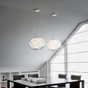 pendant lamp / contemporary / glass / LED