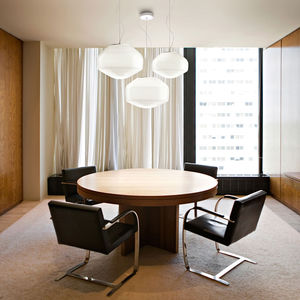 pendant lamp / contemporary / metal / glass