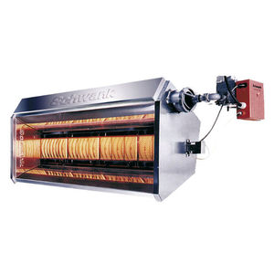 ceiling infrared heater / wall-mounted / gas / commercial