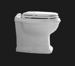 free-standing toilet / ceramic