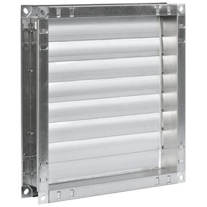 extruded aluminum ventilation damper / galvanized steel