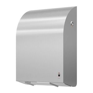 wall-mounted toilet paper dispenser / stainless steel / commercial