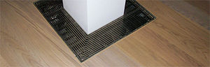 floor air diffuser / linear