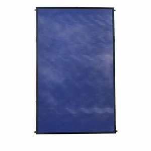 flat thermal panel / for roofs / with frame